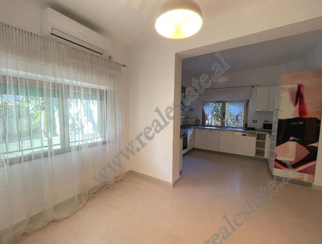 Two storey villa for rent close to Avni Rustemi Square in Tirana.

The villa has 180 m2 of living 